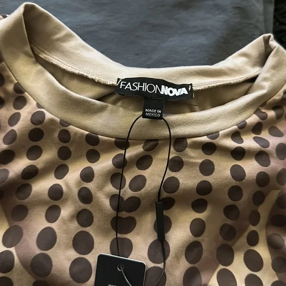 NWT! Brown Bodysuit - Picture 5 of 6